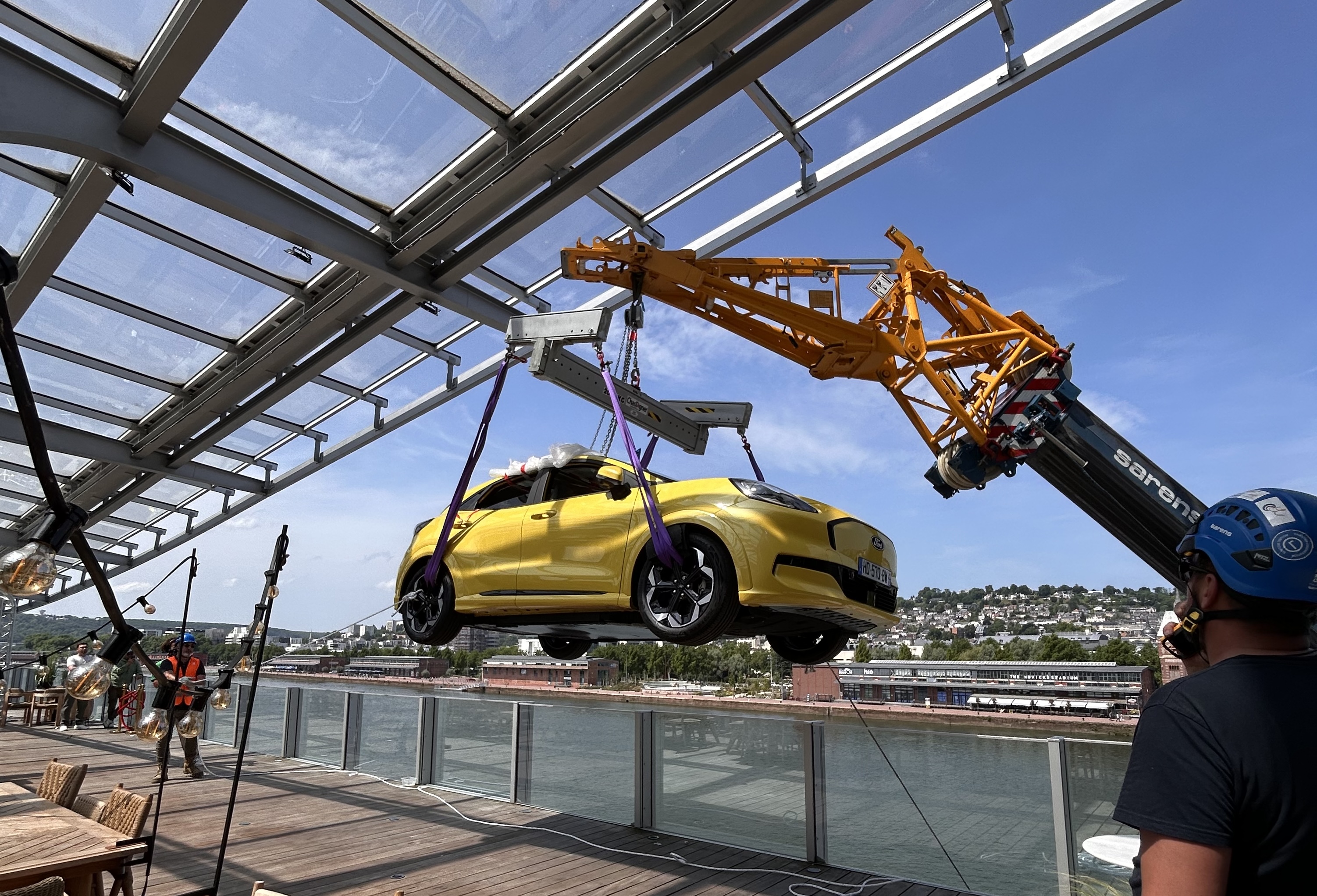 The moment the wheels of the Puma Gen-E lift off the ground. License valid for earned editorial, press releases, press kits. All non-broadcast digital and online media Region: Global. This content is solely for editorial use and for providing individual users with information. Any storage in databases, or any distribution to third parties within the scope of commercial use, or for commercial use is permitted with written consent from Ford in Europe GmbH only.